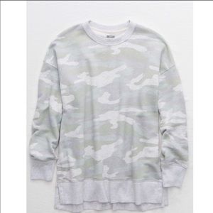 NEW Aerie Oversized Desert Sweatshirt